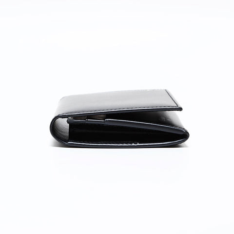 CARTIER Leather Business Card Holder Card Case black WS22408