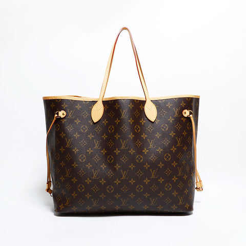 ルイ・ヴィトン LOUIS VUITTON 2007年製 モノグラム ネヴァーフルGM トートバッグ ブラウン WS22418