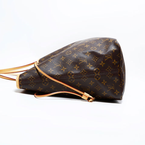 ルイ・ヴィトン LOUIS VUITTON 2007年製 モノグラム ネヴァーフルGM トートバッグ ブラウン WS22418