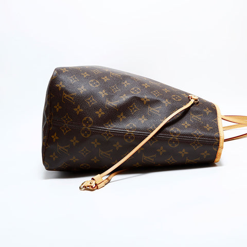ルイ・ヴィトン LOUIS VUITTON 2007年製 モノグラム ネヴァーフルGM トートバッグ ブラウン WS22418