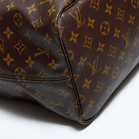 ルイ・ヴィトン LOUIS VUITTON 2007年製 モノグラム ネヴァーフルGM トートバッグ ブラウン WS22418