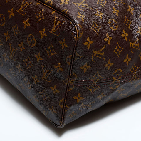 ルイ・ヴィトン LOUIS VUITTON 2007年製 モノグラム ネヴァーフルGM トートバッグ ブラウン WS22418