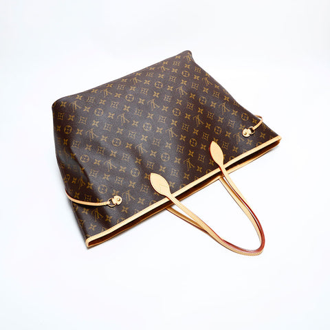 ルイ・ヴィトン LOUIS VUITTON 2007年製 モノグラム ネヴァーフルGM トートバッグ ブラウン WS22418