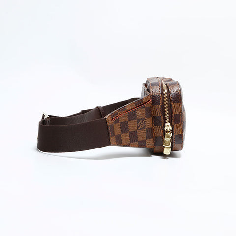 LOUIS VUITTON 2004 Damier Geronimos Shoulder Bag Brown WS22420