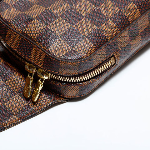 ルイ・ヴィトン LOUIS VUITTON 2004年製 ダミエ ジェロニモス ショルダーバッグ ブラウン WS22420