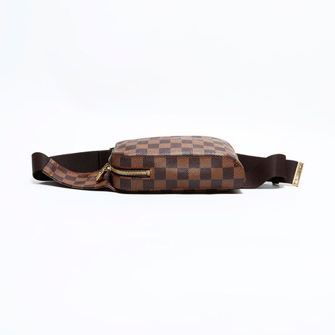 ルイ・ヴィトン LOUIS VUITTON 2004年製 ダミエ ジェロニモス ショルダーバッグ ブラウン WS22420