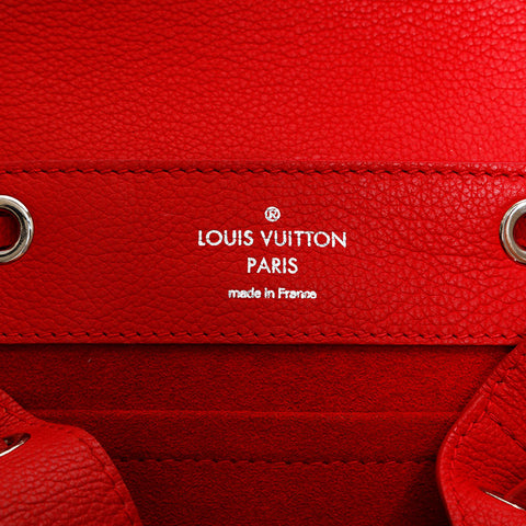 ルイ・ヴィトン LOUIS VUITTON 2016年製 ロックミー トリヨンレザー リュック・デイパック レッド WS22421