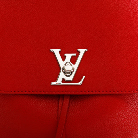 ルイ・ヴィトン LOUIS VUITTON 2016年製 ロックミー トリヨンレザー リュック・デイパック レッド WS22421