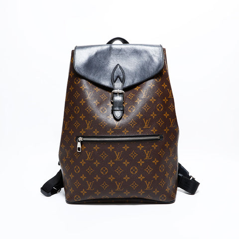 ルイ・ヴィトン LOUIS VUITTON 2015年製 モノグラム マカサー パルク リュック・デイパック ブラウン WS22422