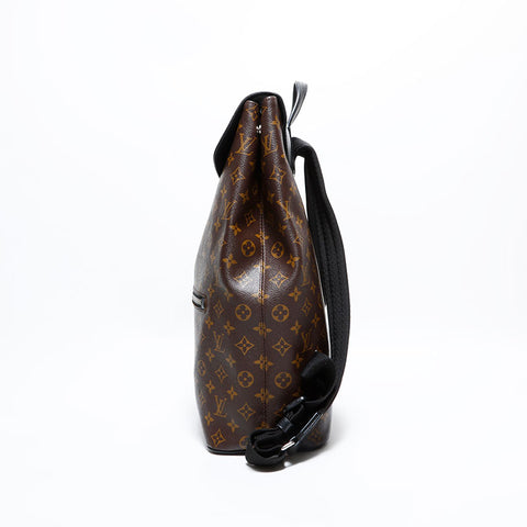 louis vuitton backpack palk monogram macassar leather trim and palladium Louis Vuitton Monogram Macassar Palk