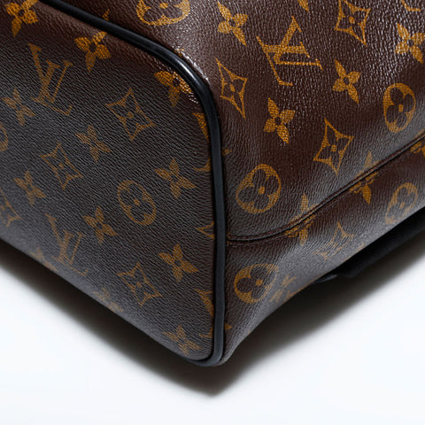 ルイ・ヴィトン LOUIS VUITTON 2015年製 モノグラム マカサー パルク リュック・デイパック ブラウン WS22422
