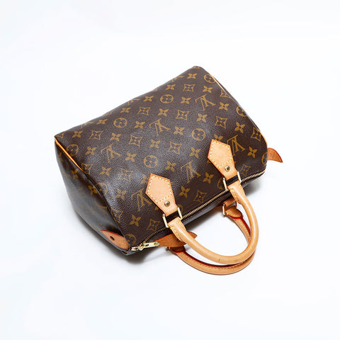 ルイ・ヴィトン LOUIS VUITTON 2009年製 モノグラム スピーディ25 ハンドバッグ ブラウン WS22423