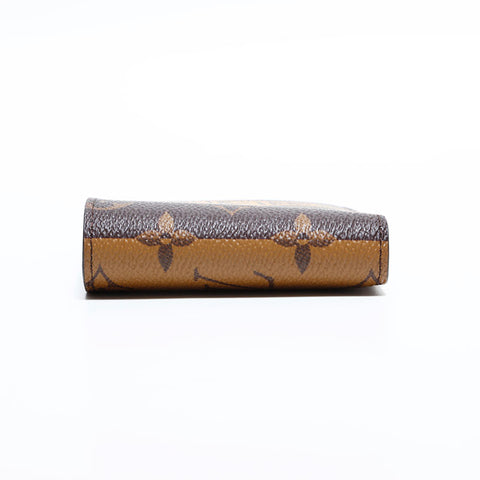 ルイ・ヴィトン LOUIS VUITTON モノグラム ストライプ ポルトフォイユ ミュルティプル NIGOコラボ 二つ折り財布 ブラウン WS22424