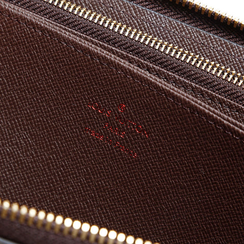 ルイ・ヴィトン LOUIS VUITTON 2020年製 ダミエ ジッピー ウォレット 長財布 ブラウン WS22427
