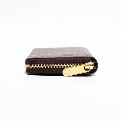 ルイ・ヴィトン LOUIS VUITTON 2020年製 ダミエ ジッピー ウォレット 長財布 ブラウン WS22427