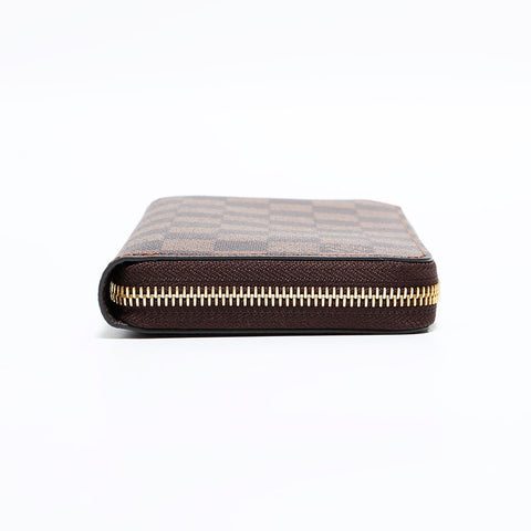 ルイ・ヴィトン LOUIS VUITTON 2020年製 ダミエ ジッピー ウォレット 長財布 ブラウン WS22427