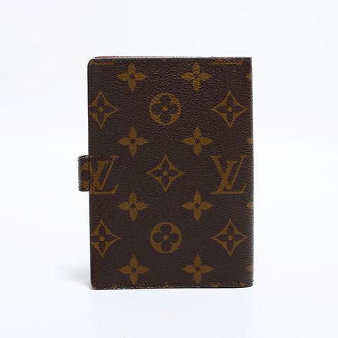 LOUIS VUITTON 2001 Monogram Agenda PM Planner Cover Other accessories Brown WS22428