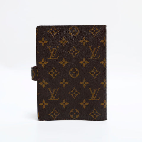 LOUIS VUITTON 2005 Monogram Agenda GM Notebook Cover Other accessories Brown WS22429