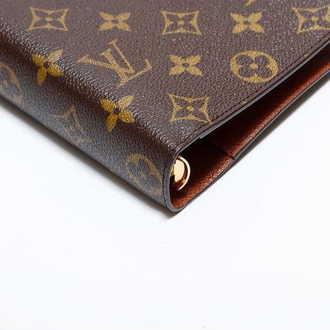 LOUIS VUITTON 2005 Monogram Agenda GM Notebook Cover Other accessories Brown WS22429