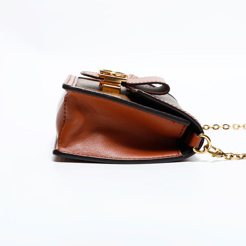 ルイ・ヴィトン LOUIS VUITTON モノグラム ポルトフォイユドーフィーヌ ショルダーバッグ ブラウン WS22435