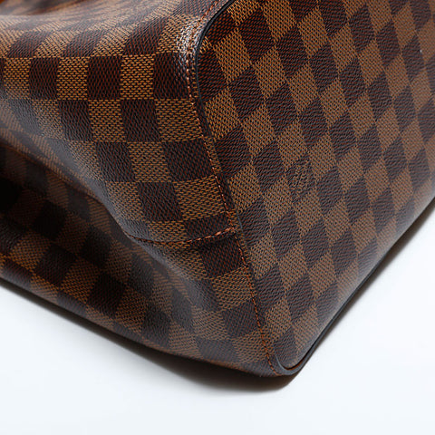 LOUIS VUITTON Damier NeoNoe Saffron Shoulder Bag Brown WS22438