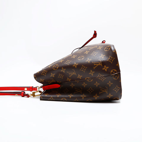 LOUIS VUITTON Monogram NeoNoe MM Shoulder Bag Brown WS22439