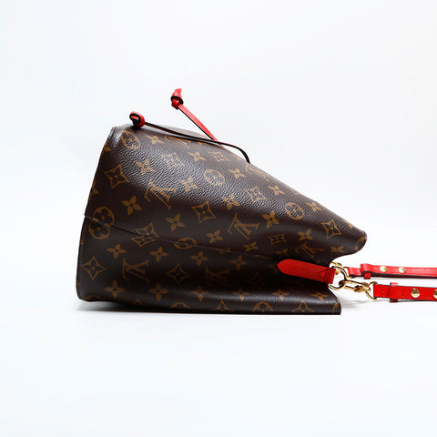 LOUIS VUITTON Monogram NeoNoe MM Shoulder Bag Brown WS22439