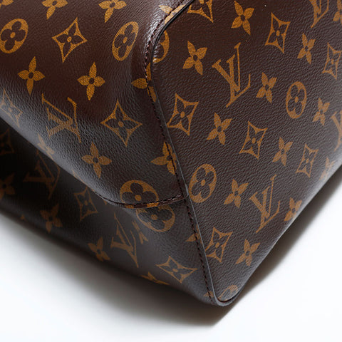 LOUIS VUITTON Monogram NeoNoe MM Shoulder Bag Brown WS22439