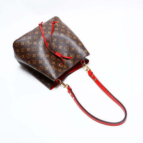 LOUIS VUITTON Monogram NeoNoe MM Shoulder Bag Brown WS22439
