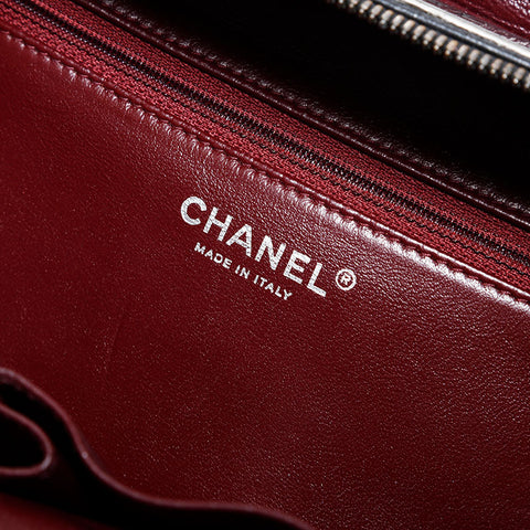 CHANEL No. 23 2016-2017 Bowling Bag Chain Top Handle Handbag black WS22443