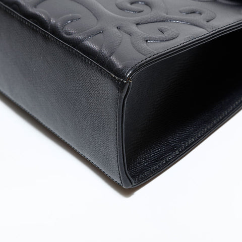 イヴ・サンローラン YVES SAINT LAURENT レザー YSL ロゴ ショルダーバッグ ブラック WS22445