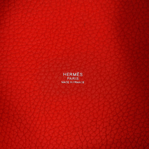 エルメス HERMES R刻印 2014年製 ピコタン PM ハンドバッグ ピンク WS22451