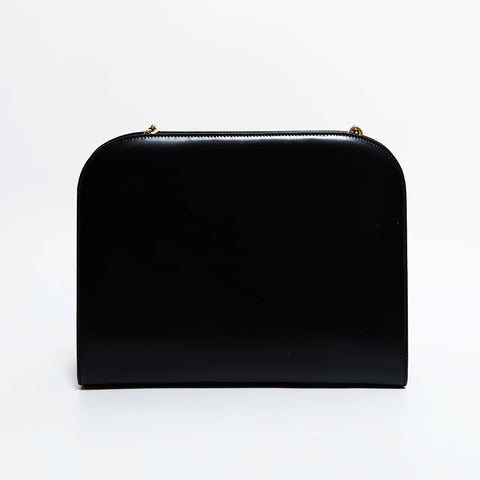 サルヴァトーレフェラガモ Salvatore Ferragamo レザー ガンチーニ ショルダーバッグ ブラック WS22455