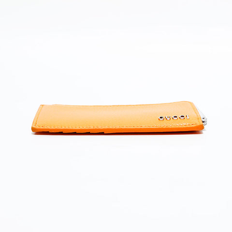 GUCCI leather Coin case Orange WS22457