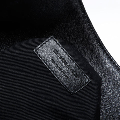 イヴ・サンローラン YVES SAINT LAURENT レザー イカールマキシ トートバッグ ブラック WS22459