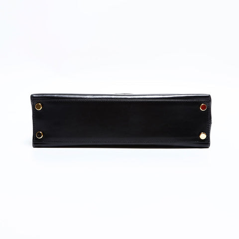 サルヴァトーレフェラガモ Salvatore Ferragamo レザー 2way ガンチーニ ハンドバッグ ブラック WS22461