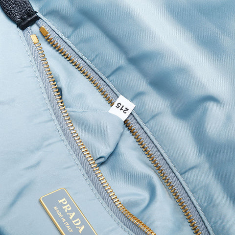 プラダ PRADA ナイロン 中綿 ショルダーバッグ ブラック WS22470