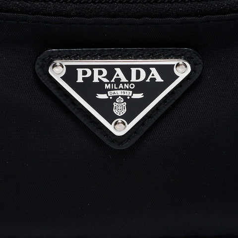 プラダ PRADA ナイロン ホーボー Re-Edition 2way ショルダーバッグ ブラック WS22471