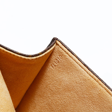 LOUIS VUITTON 2000 Florentine Monogram Pochette Waist bag Brown WS22472