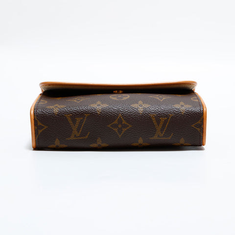ルイ・ヴィトン LOUIS VUITTON 2000年製 ポシェットフロランティーヌ モノグラム ウエストバッグ ブラウン WS22472