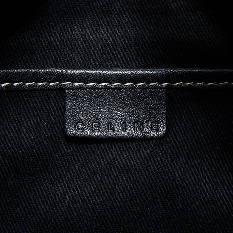 セリーヌ CELINE キャンバス マカダム ホーボー ハンドバッグ グレー WS22474