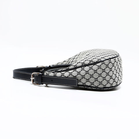 セリーヌ CELINE キャンバス マカダム ホーボー ハンドバッグ グレー WS22474