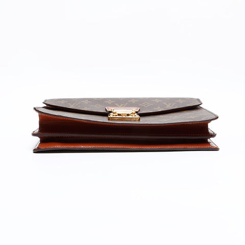 ルイ・ヴィトン LOUIS VUITTON 1990年製 モノグラム コンコルド ハンドバッグ ブラウン WS22475
