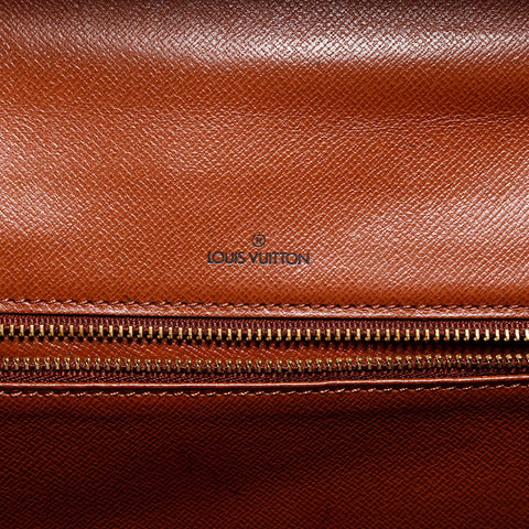 ルイ・ヴィトン LOUIS VUITTON 1990年製 モノグラム コンコルド ハンドバッグ ブラウン WS22475