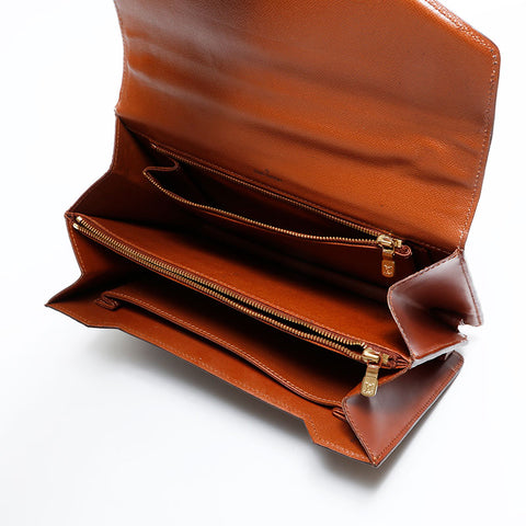 ルイ・ヴィトン LOUIS VUITTON 1990年製 モノグラム コンコルド ハンドバッグ ブラウン WS22475