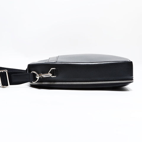 ルイ・ヴィトン LOUIS VUITTON 2005年製 ポルト オルディナトゥール オデッサ ショルダーバッグ ブラック WS22476