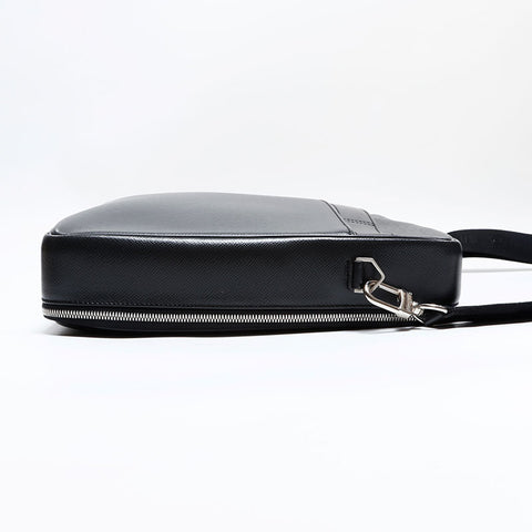 ルイ・ヴィトン LOUIS VUITTON 2005年製 ポルト オルディナトゥール オデッサ ショルダーバッグ ブラック WS22476