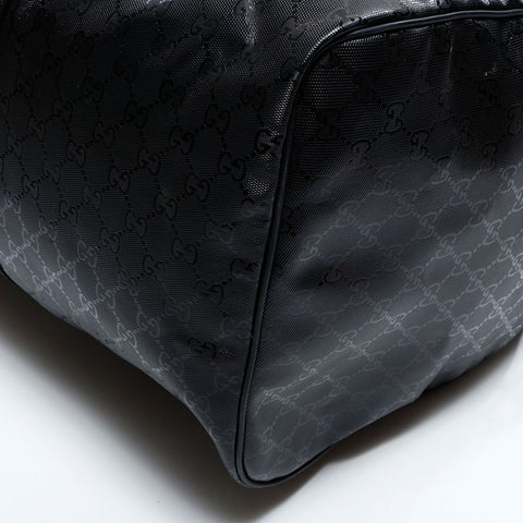 グッチ GUCCI GG インプリメ PVC 2way ボストンバッグ ブラック WS22487