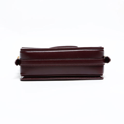 バーバリー BURBERRY レザー カメラバッグ ショルダーバッグ ブラウン WS22490