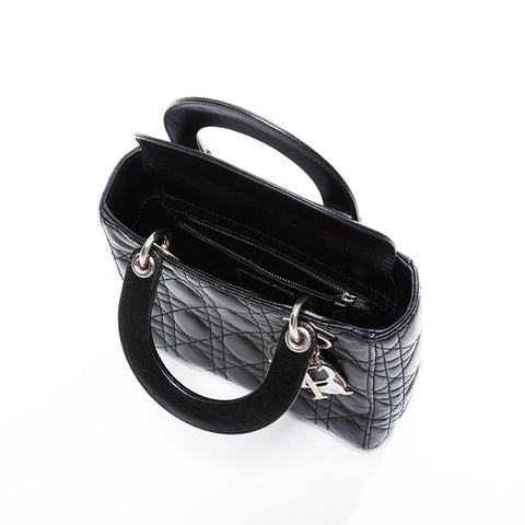 クリスチャンディオール Christian Dior スモール 2way レディ ハンドバッグ ブラック WS22501